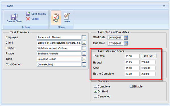 timesheet rates and hours