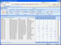 Web timesheet and employee time tracking software